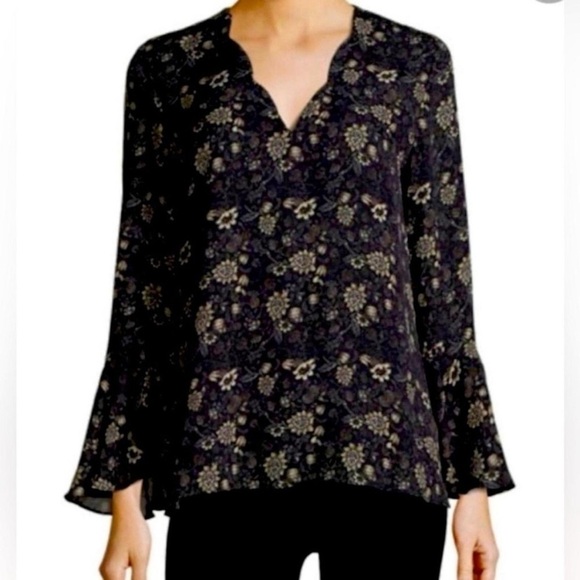 Kobi Halperin Saphira Silk Floral Blouse - Picture 1 of 9